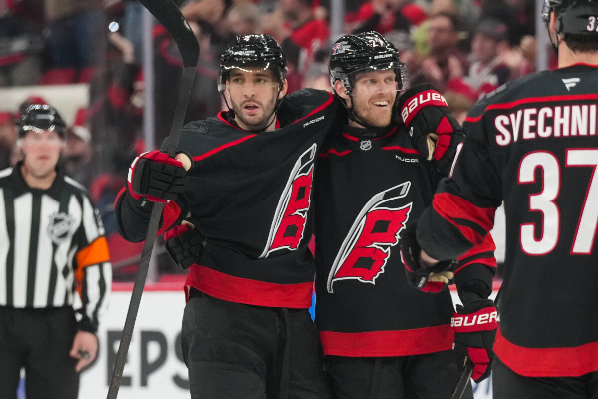 Shayne Gostisbehere Nikolaj Ehlers Carolina Hurricanes
