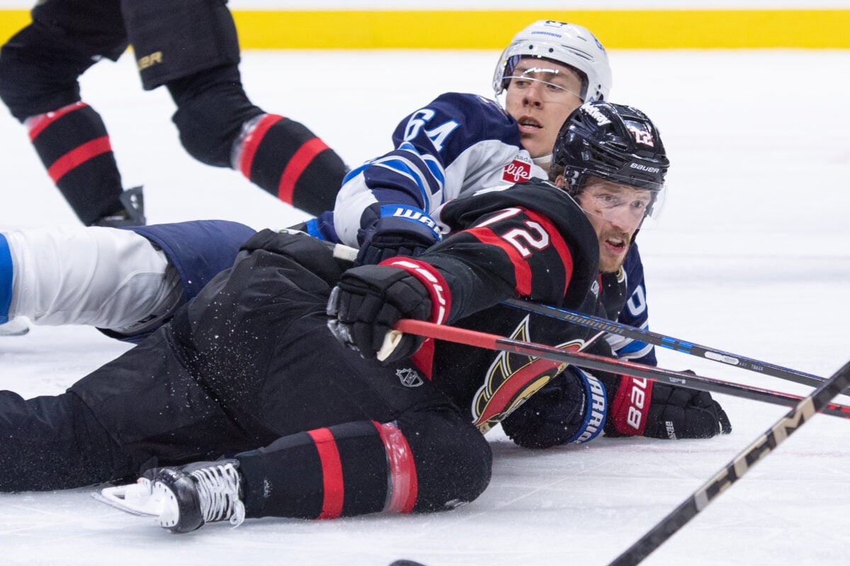 Thomas Chabot Ottawa Senators - Logan Stanley Winnipeg Jets