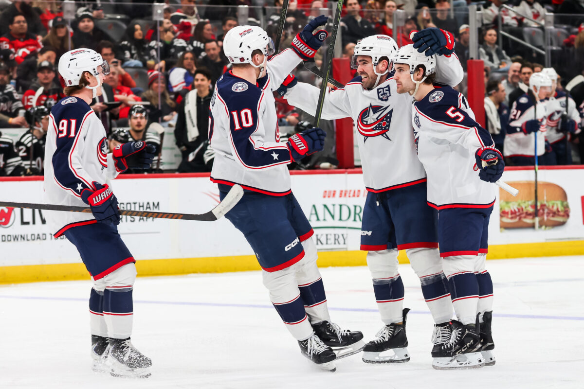 Columbus Blue Jackets Celebrate