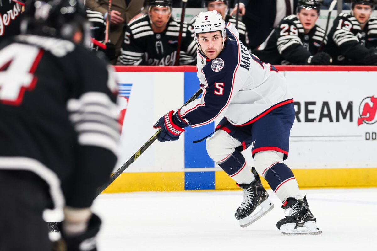 Denton Mateychuk Columbus Blue Jackets