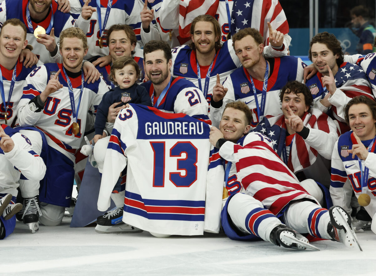 Johnny Gaudreau Team USA 2026 Winter Olympics