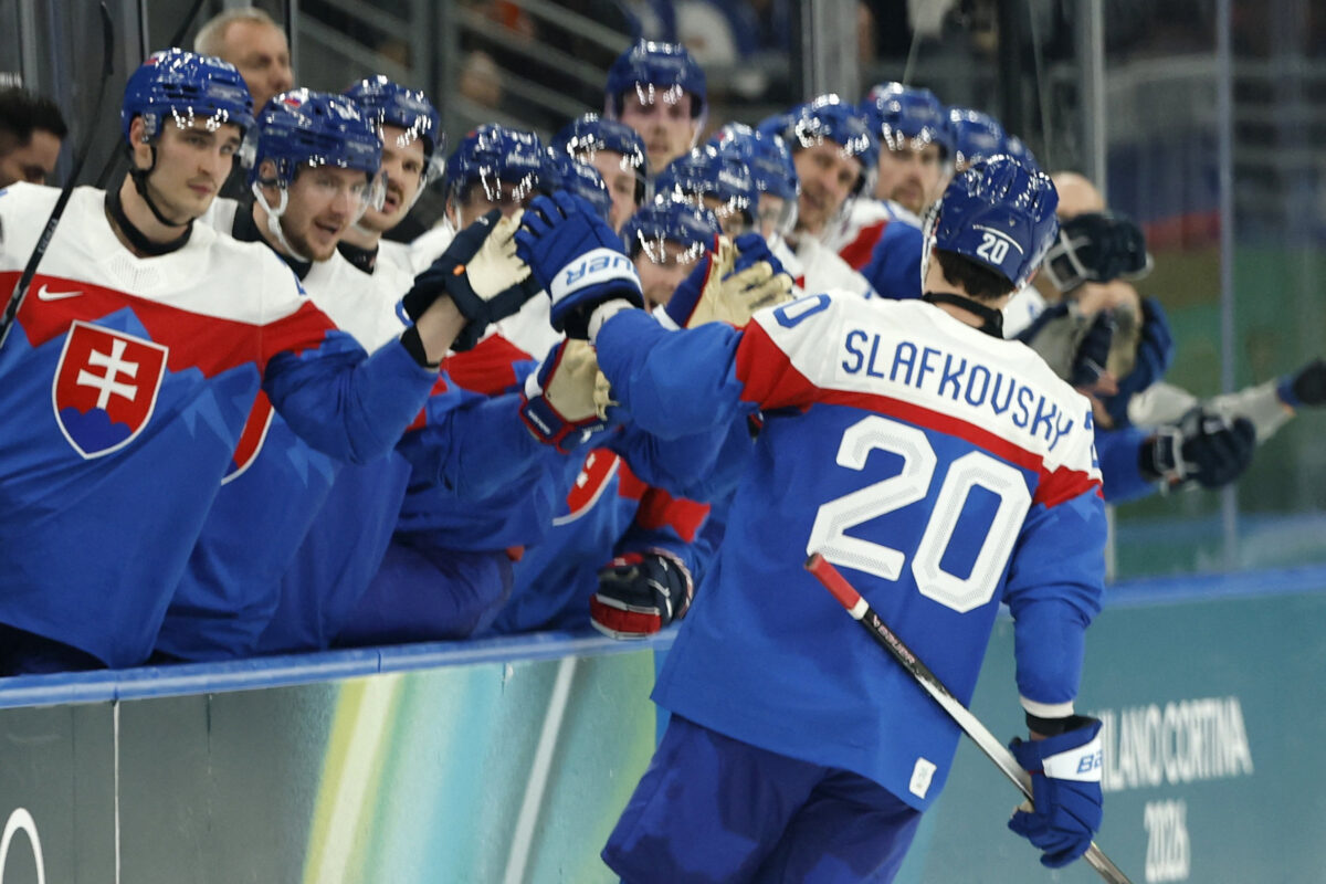 Juraj Slafkovsky Team Slovakia Olympics