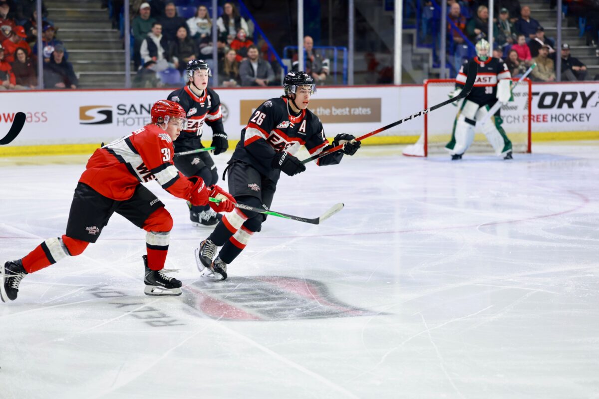 Markus Ruck Team East WHL Top Prospects Game