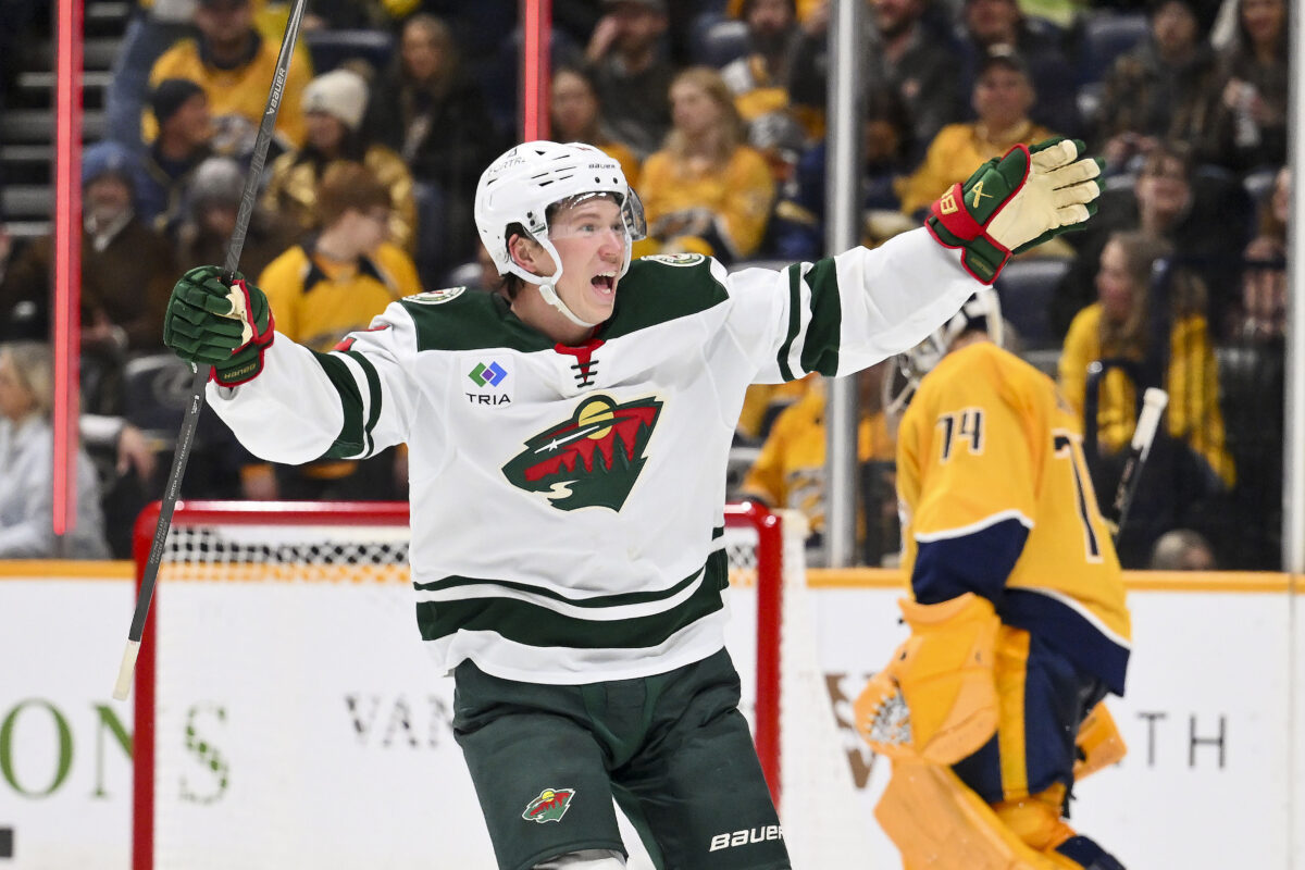 Matt Boldy Minnesota Wild