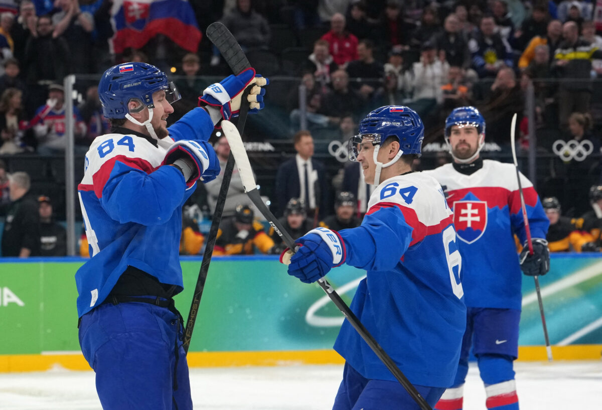 Team Slovakia Celebrates
