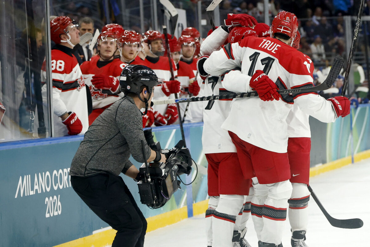 Team Denmark Celebrates