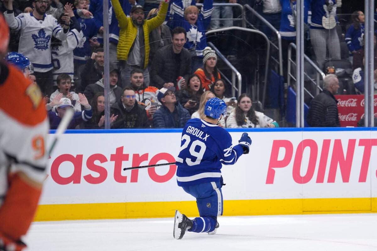 Benoit-Olivier Groulx Toronto Maple Leafs
