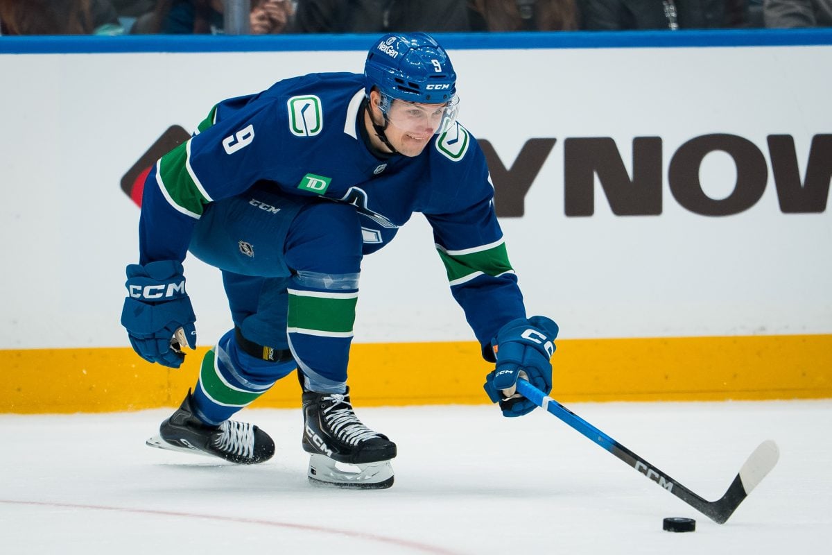 Danila Klimovich Vancouver Canucks