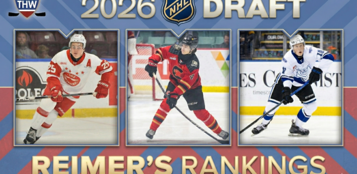 2026 NHL Draft: Reimer’s Top 64 for March