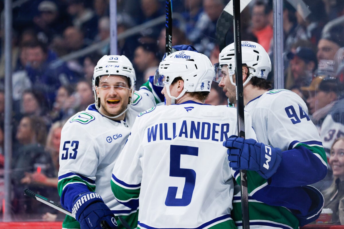 Vancouver Canucks Celebrate
