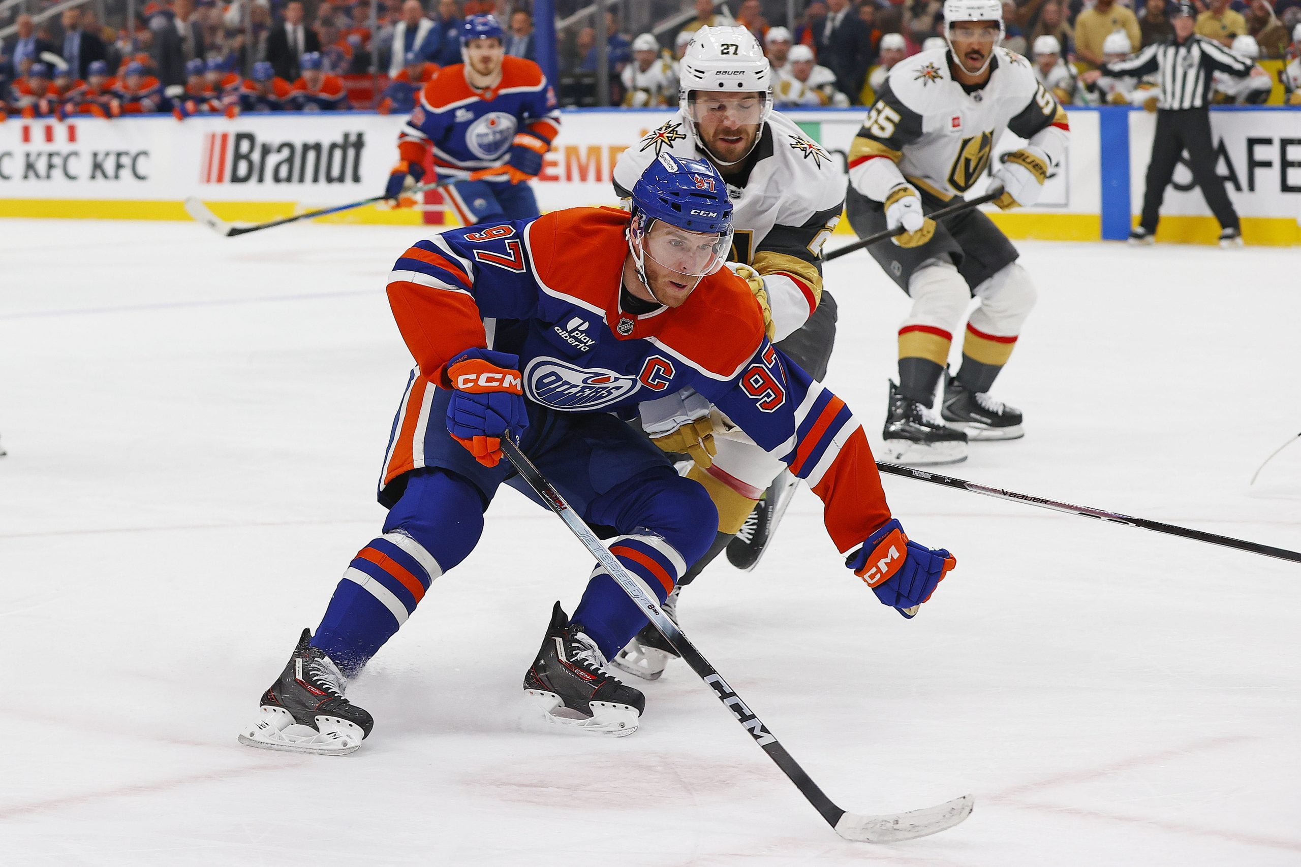 Recent Drama Adding Fuel to the Oilers and Golden Knights Rivalry
