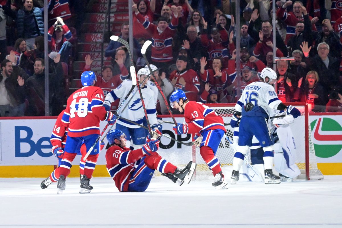 Juraj Slafkovsky Cole Caufield Montreal Canadiens