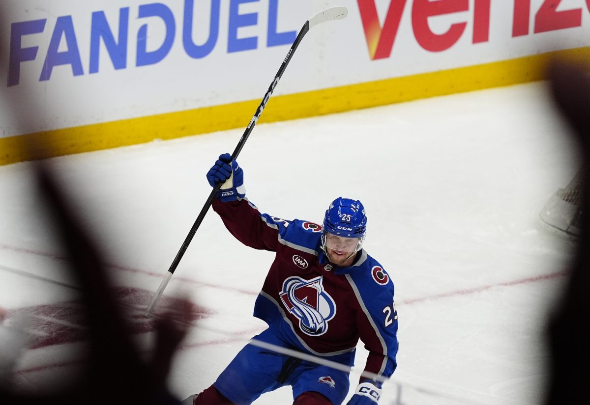 Logan O'Connor Colorado Avalanche