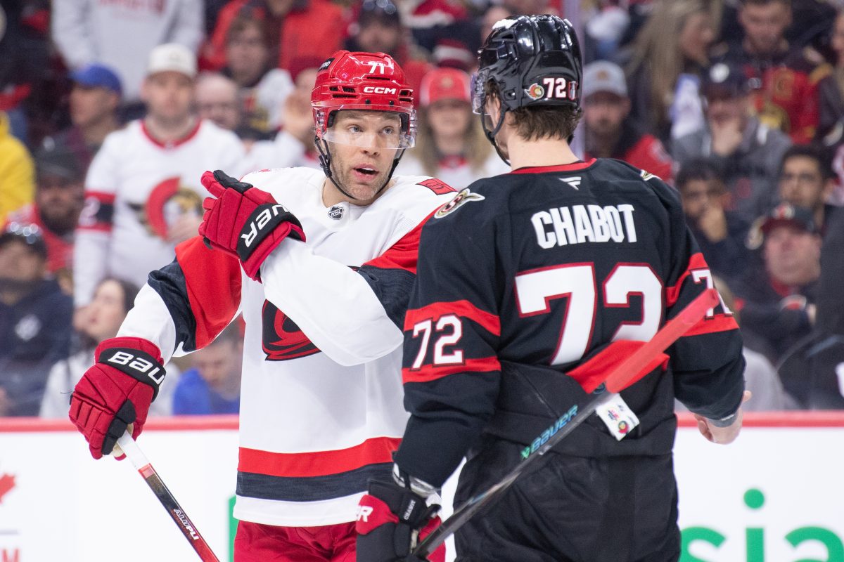 Taylor Hall Carolina Hurricanes