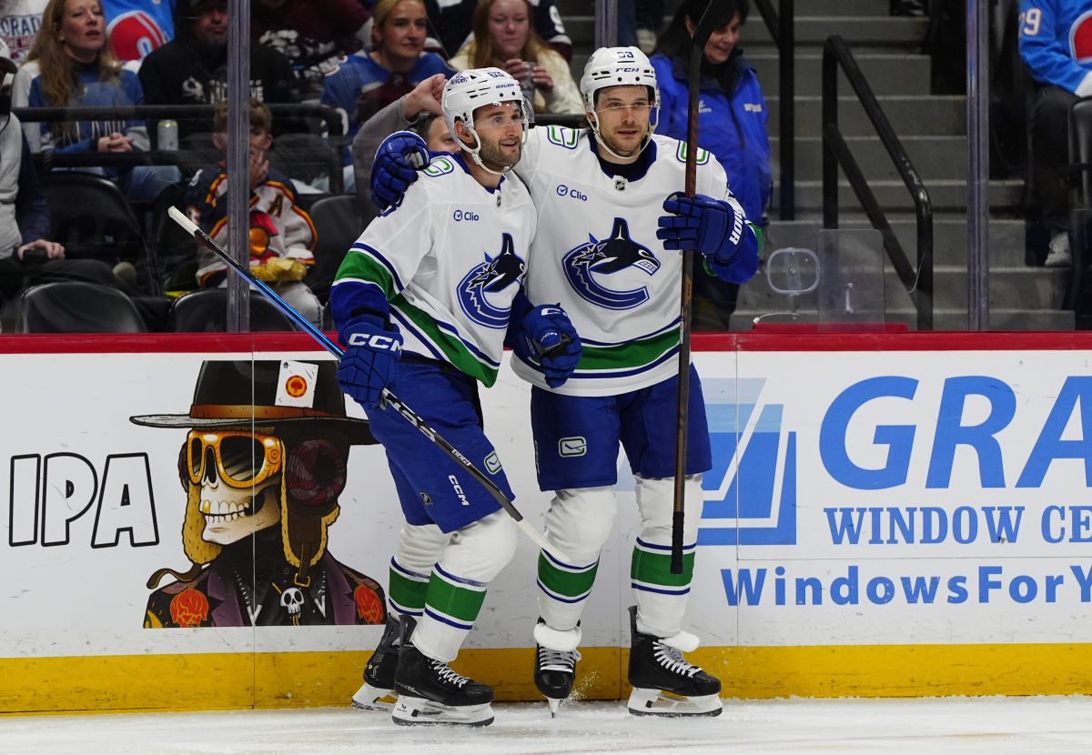 Teddy Blueger Max Sasson Vancouver Canucks