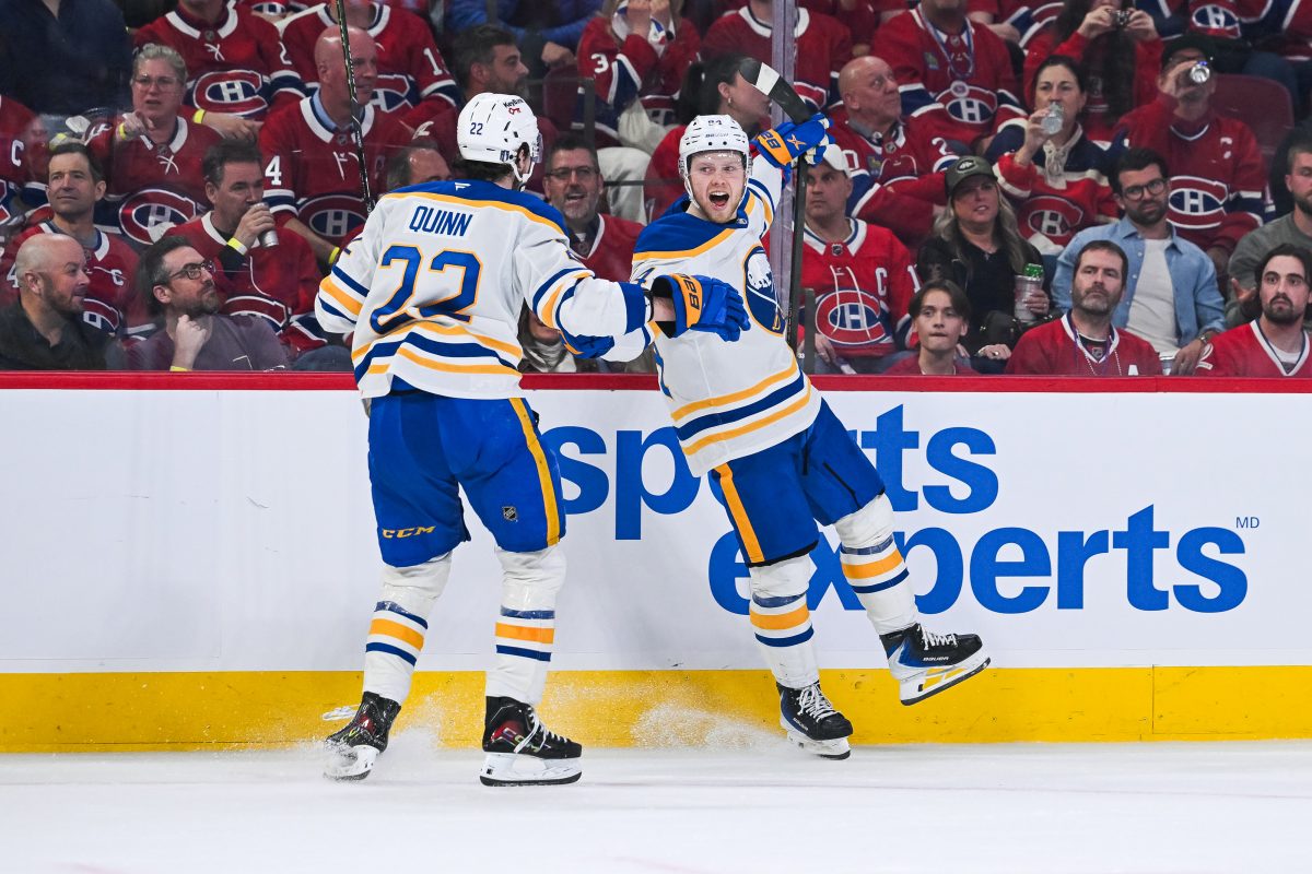 Konsta Helenius Jack Quinn Buffalo Sabres