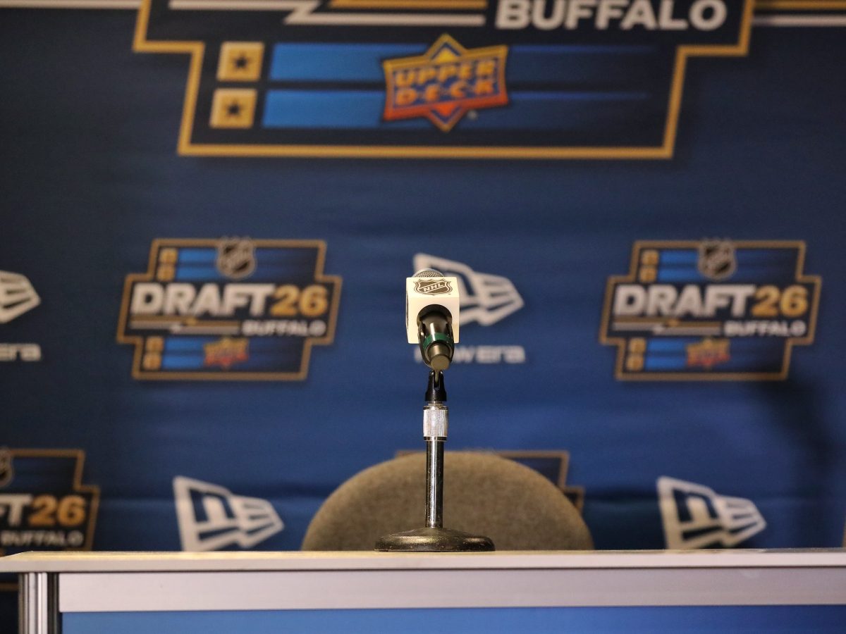 2026 NHL Draft Podium