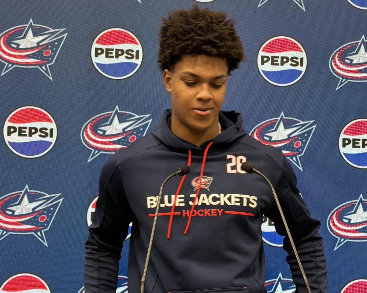 Cayden Lindstrom, Columbus Blue Jackets