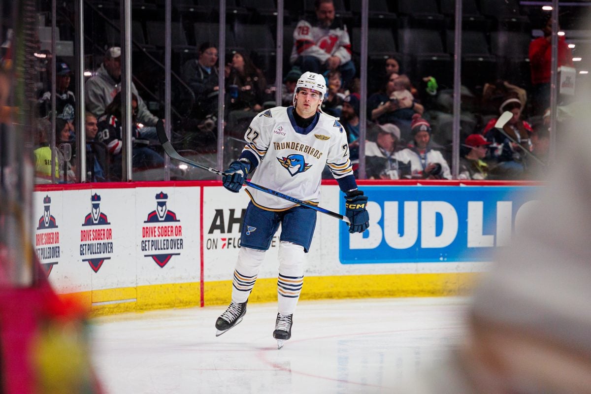 Dylan Peterson Springfield Thunderbirds