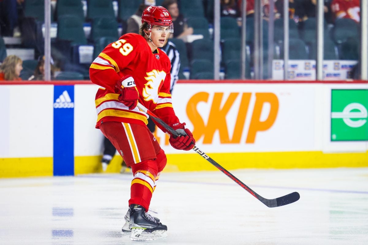 Etienne Morin Calgary Flames