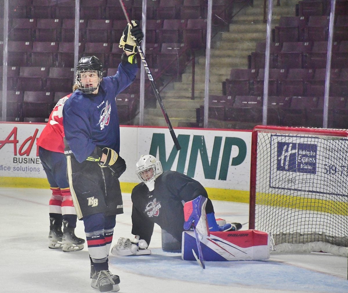Ty Bergeron Windsor Spitfires