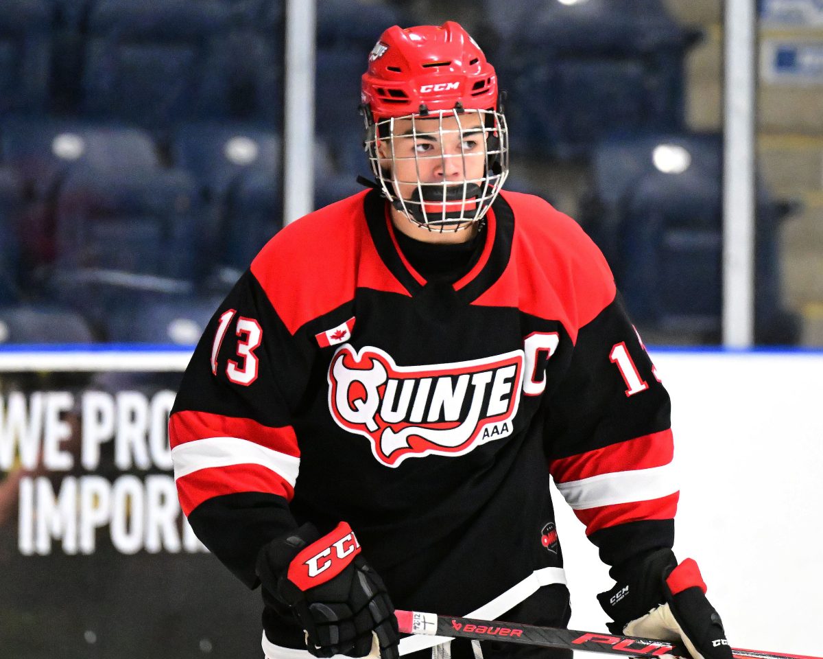 Lauchlan Whelan Quinte Red Devils