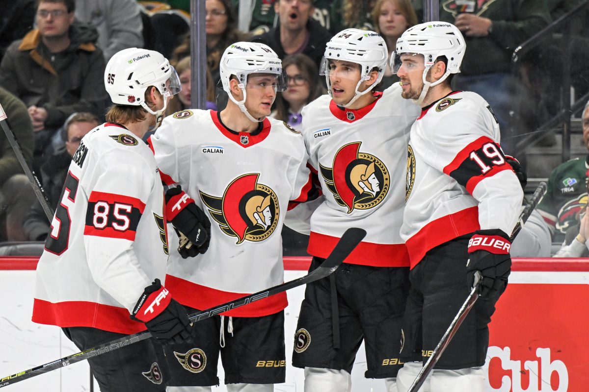 Dylan Cozens Tim Stutzle Drake Batherson Ottawa Senators