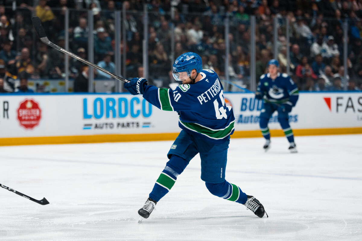 Elias Pettersson Vancouver Canucks