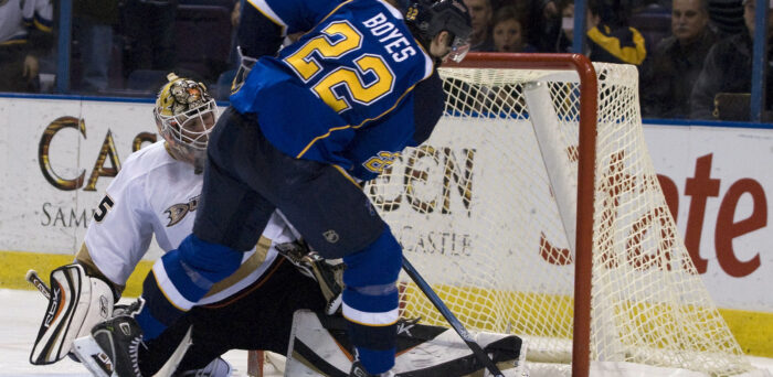 Remembering Brad Boyes’ Unexpected 2007-08 Season With the Blues