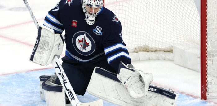Suggested Blockbuster Trade Sees Devils Land Jets’ Connor Hellebuyck