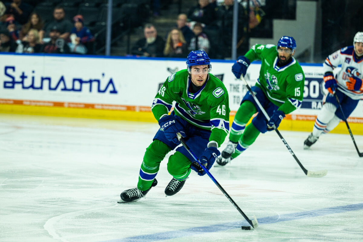 Vilmer Alriksson Abbotsford Canucks