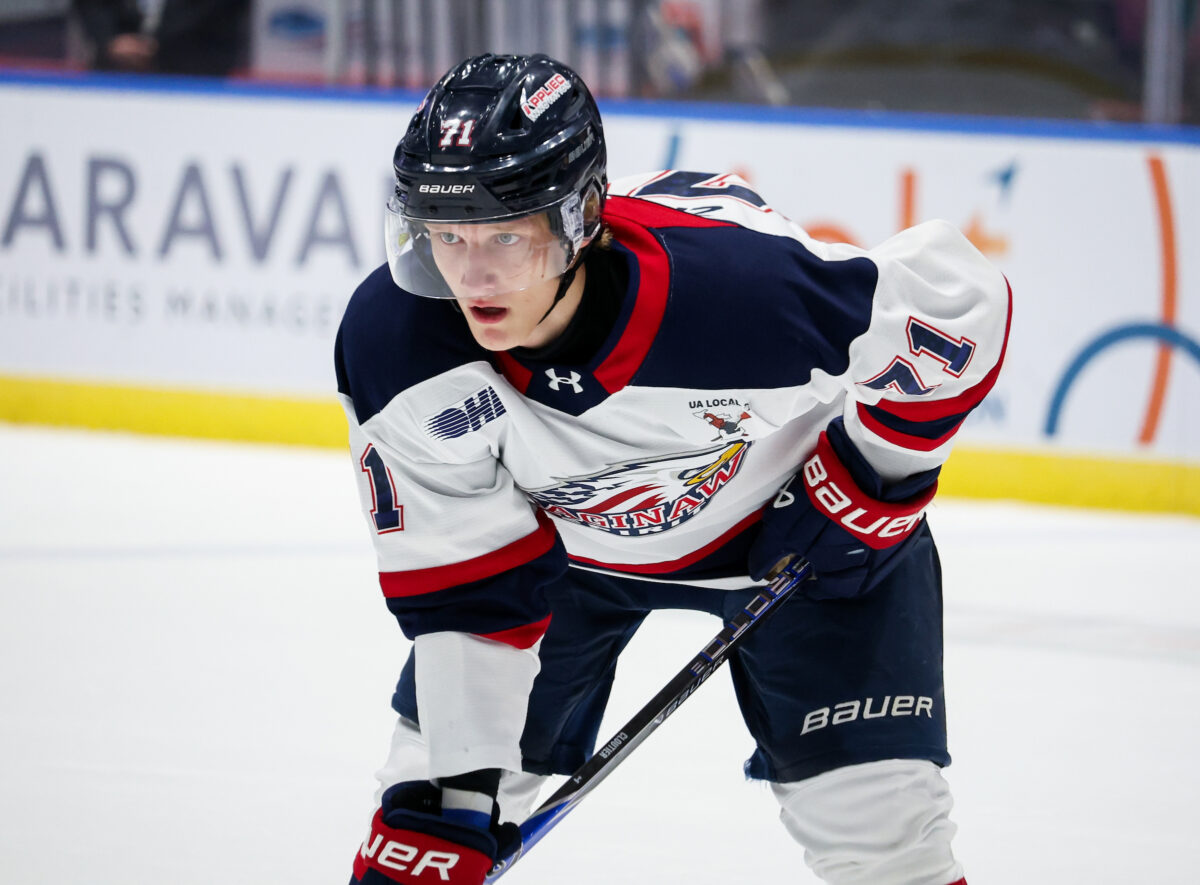 Dimian Zhilkin Saginaw Spirit