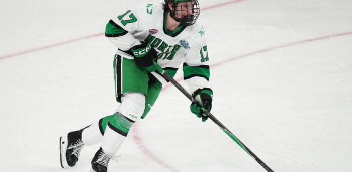 Flames Prospect Cole Reschny Named Youngest Captain in UND History