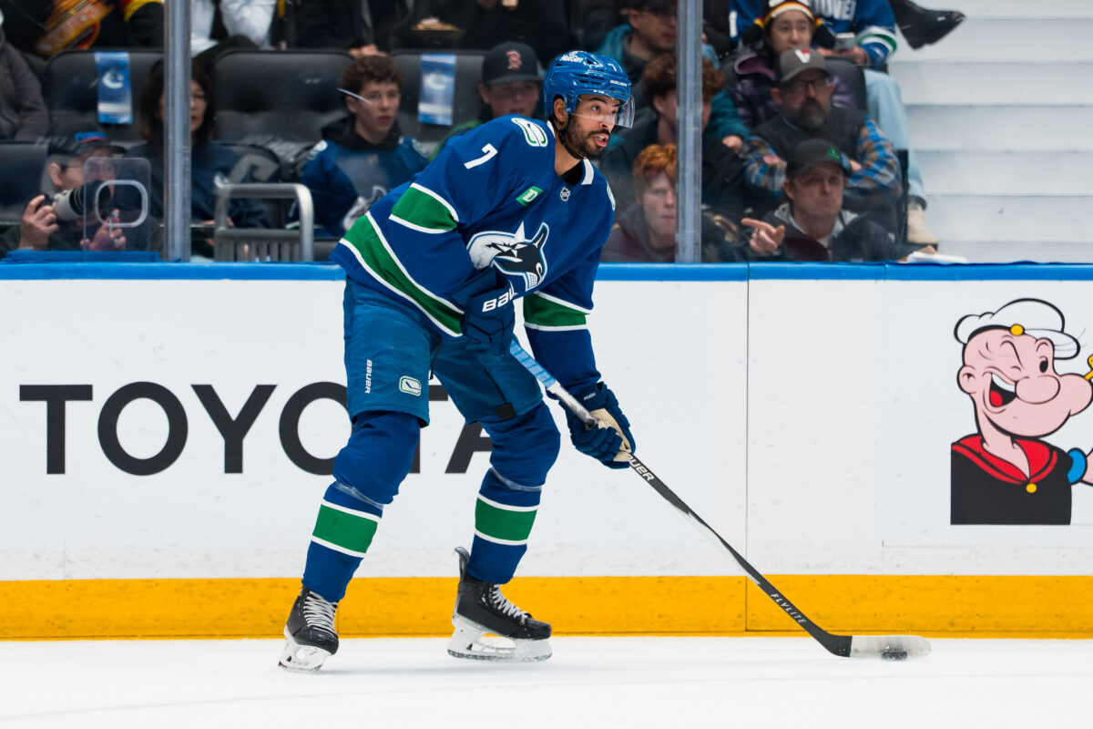 Pierre Olivier Joseph Vancouver Canucks