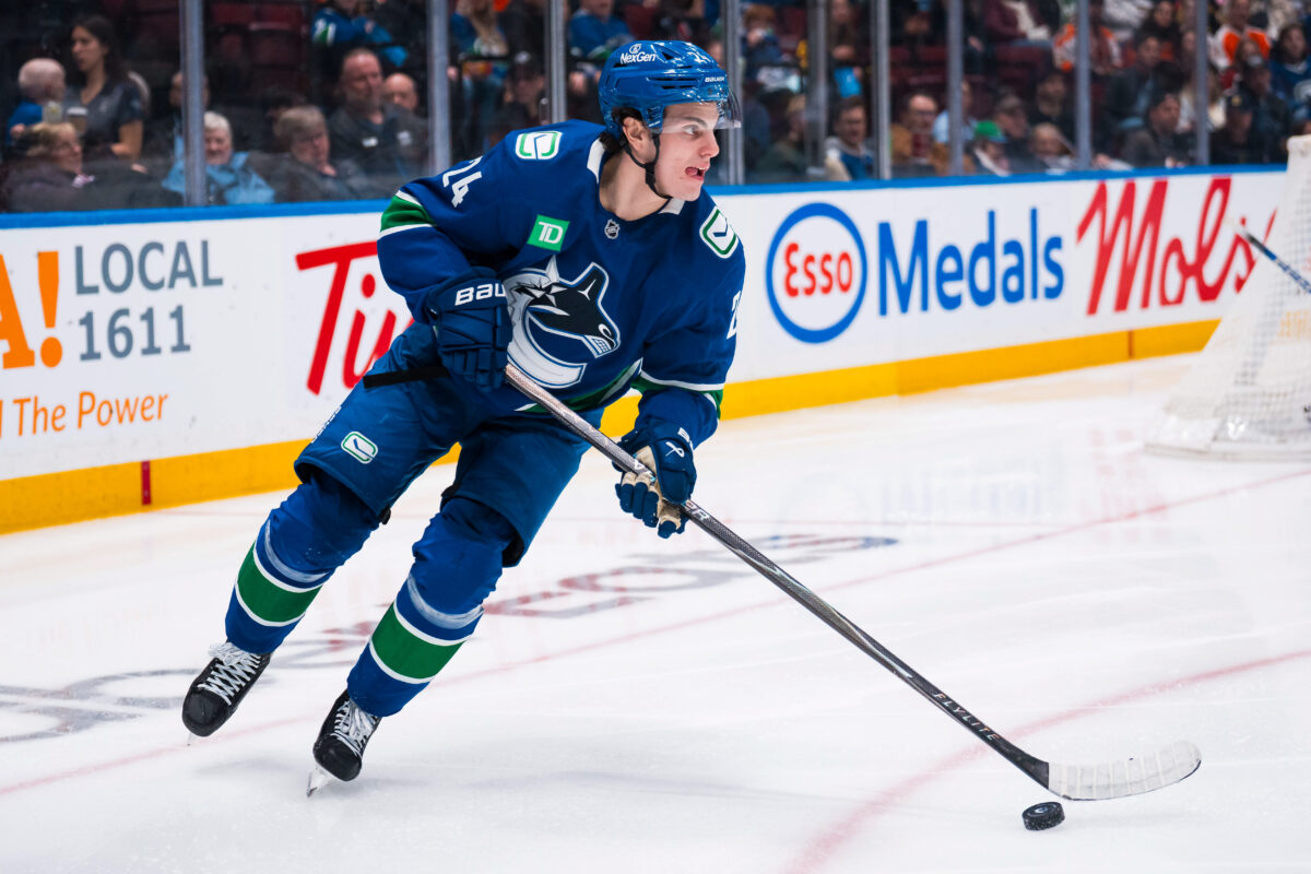 Zeev Buium Vancouver Canucks