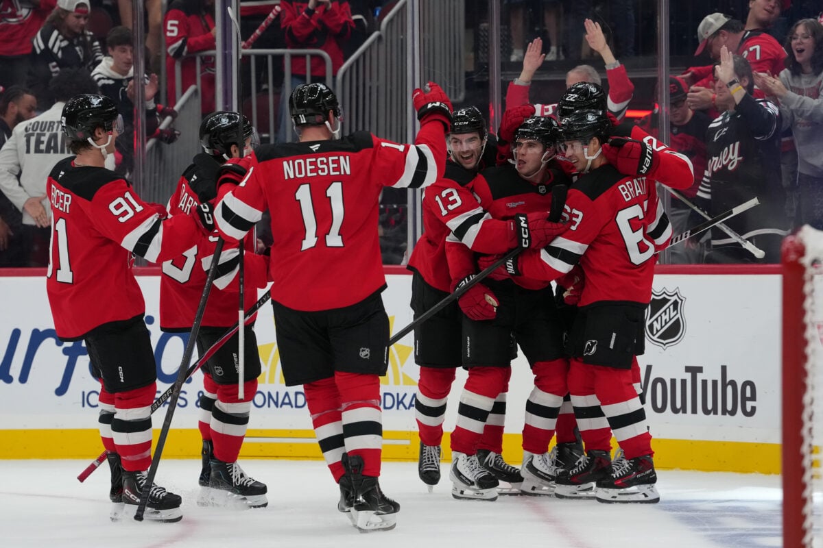 New Jersey Devils Celebrate