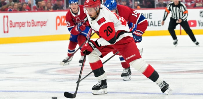 Hurricanes’ Hall & Aho Make Some Magic in 6-4 Win Over Canadiens