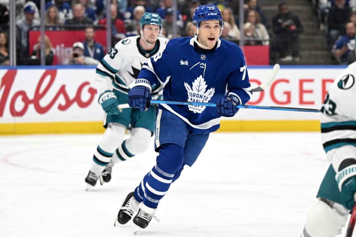 Teddy Blueger Toronto Maple Leafs