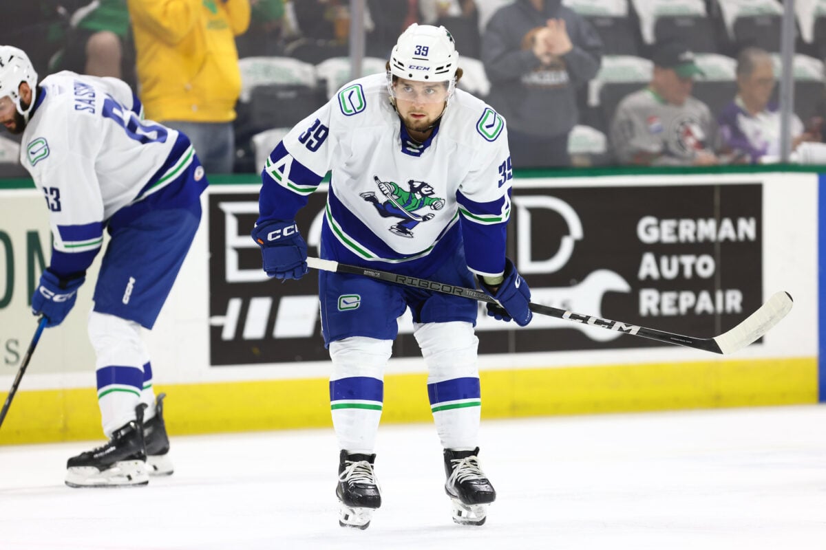 Ty Mueller Abbotsford Canucks